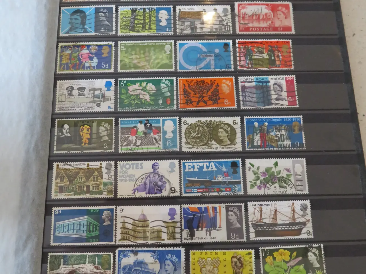 Billede 7 - Storbritannien/Great Britain, 571 forsk frimærker