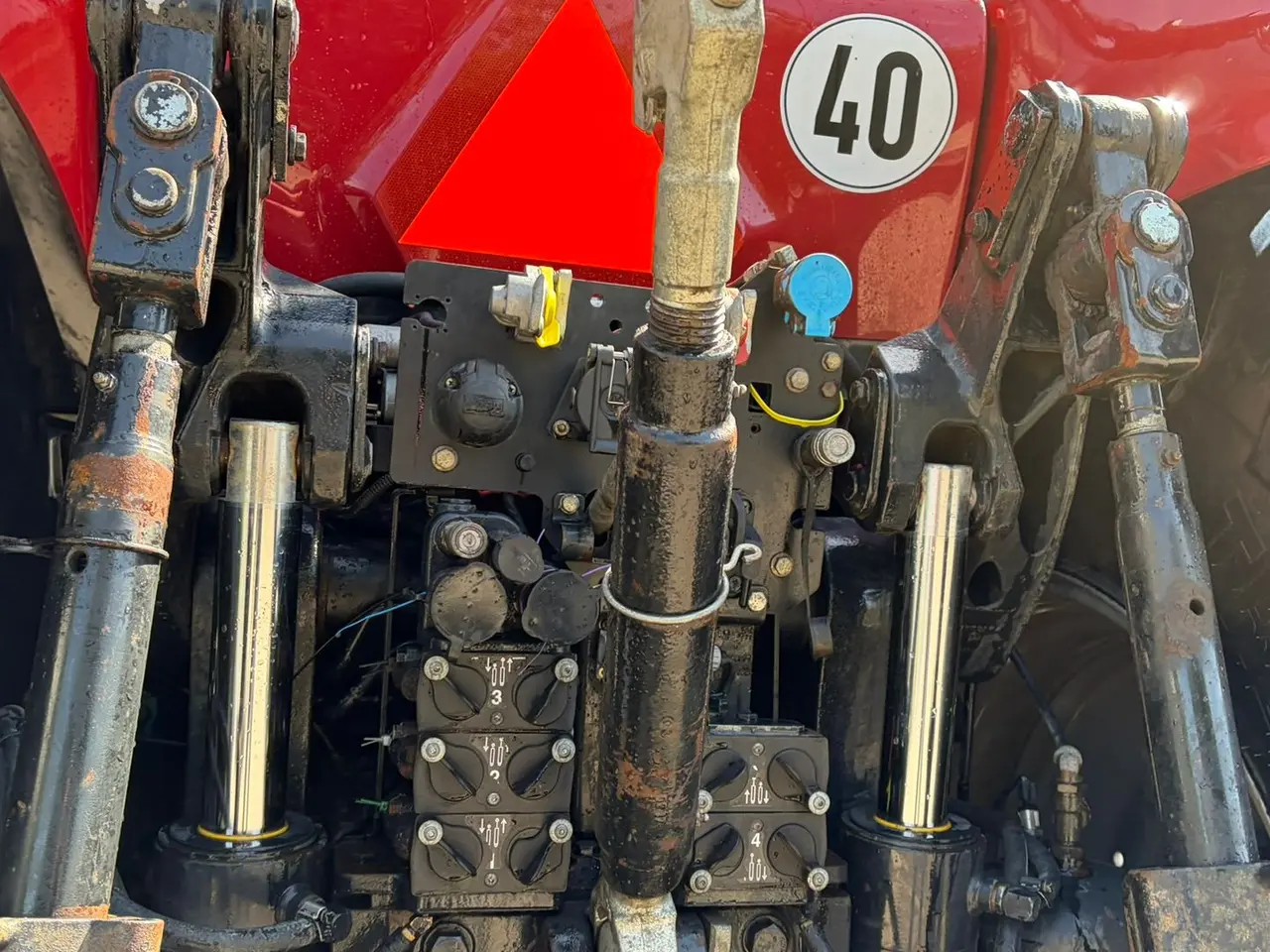 Billede 17 - Case IH MAGNUM 340 CVX med frontlift. Gård traktor