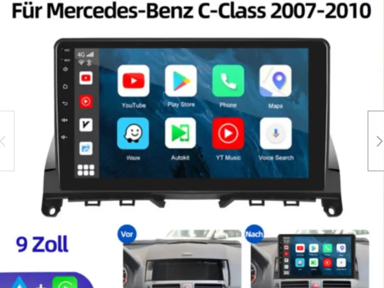 Billede 1 - Android 11 Car Stereo Carplay (NY)