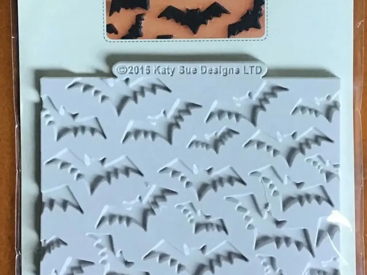 Billede 2 - Halloween prægemåtte flagermus..