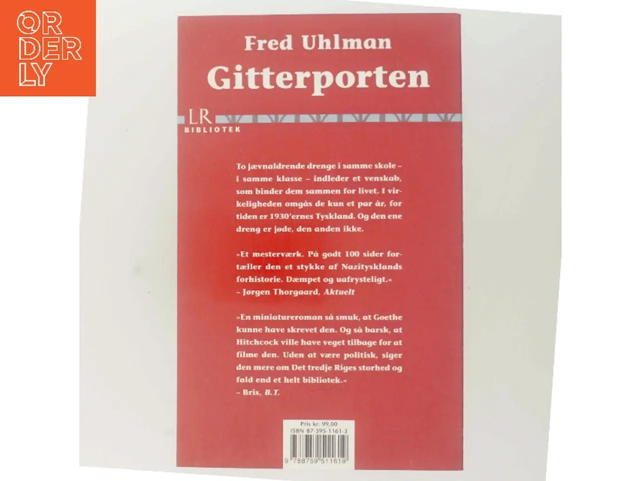 Billede 3 - Gitterporten af Fred Uhlman (Bog)