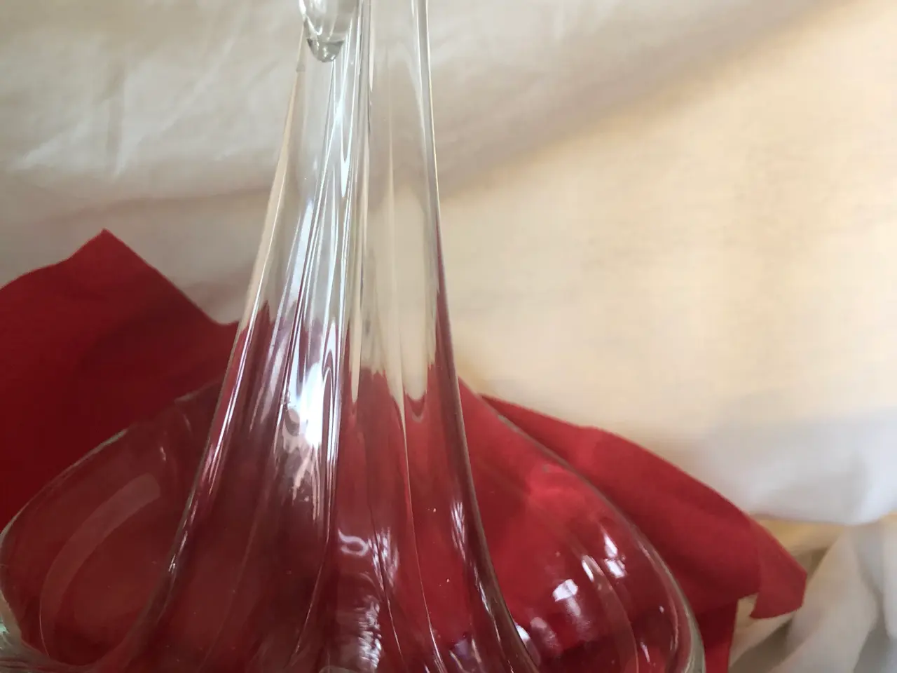 Billede 2 - Flot glas svane