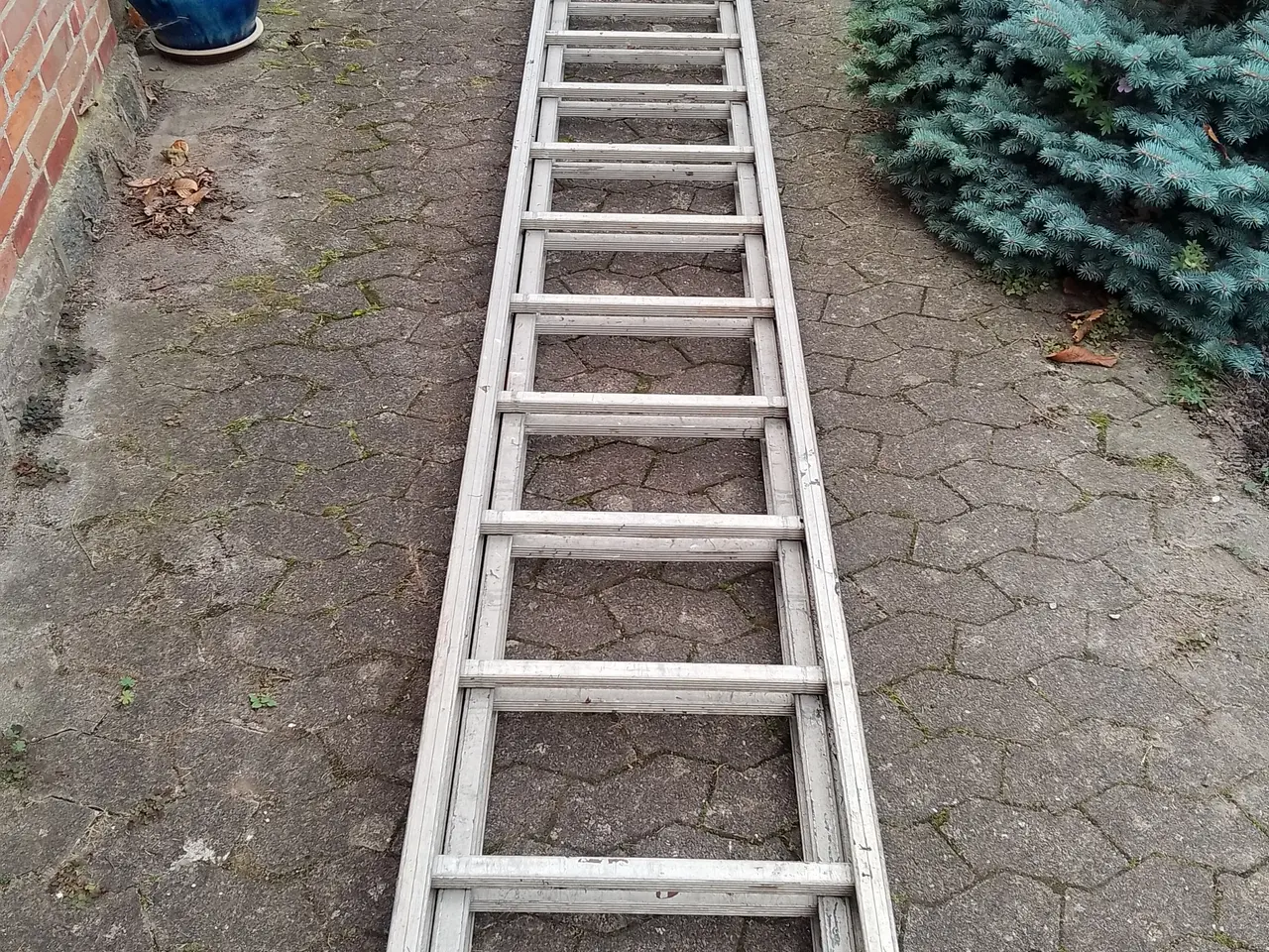 Billede 1 - Kraftig stige 7,5 m