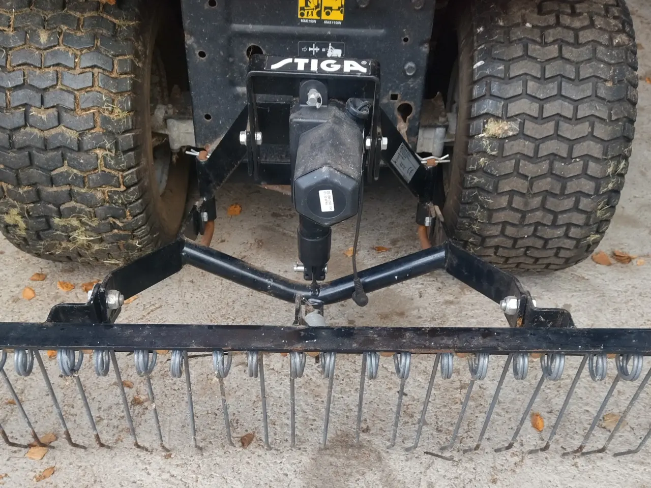 Billede 1 - Stiga elektrisk rive