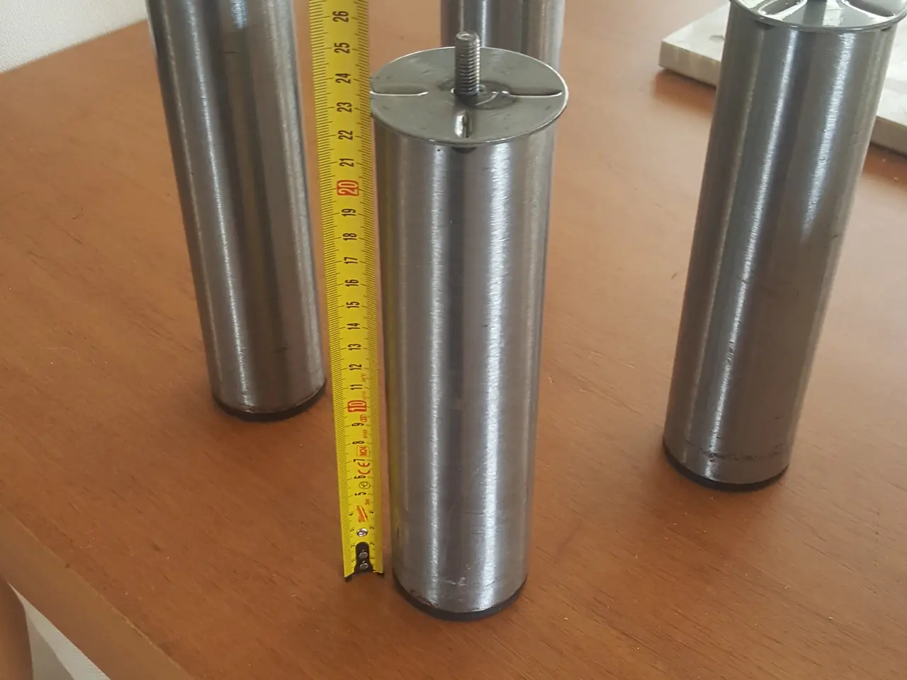 Billede 1 - bordben 23cm ø8 gevind