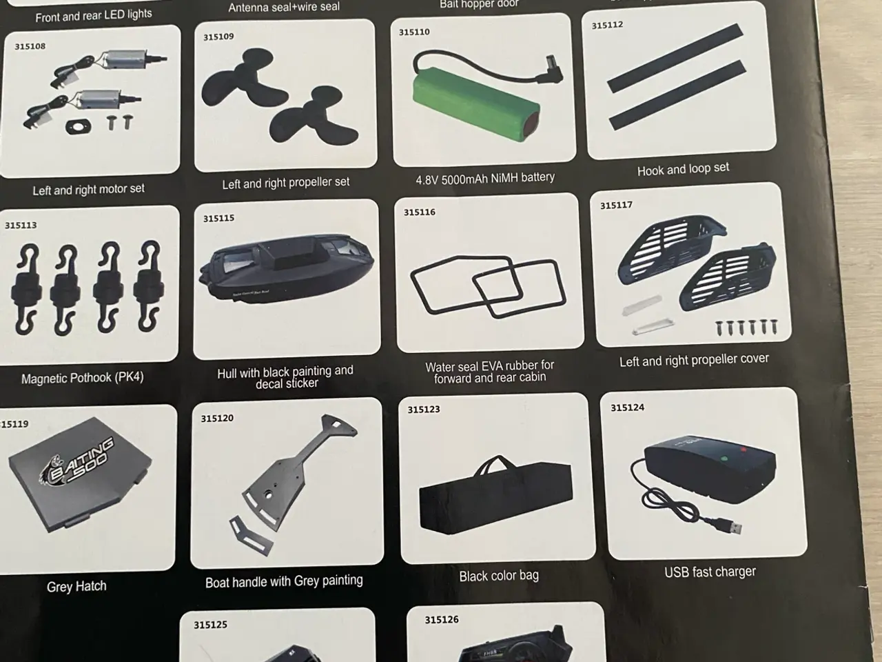 Billede 18 - Fjernstyret båd til fiskeri eller bare hobby