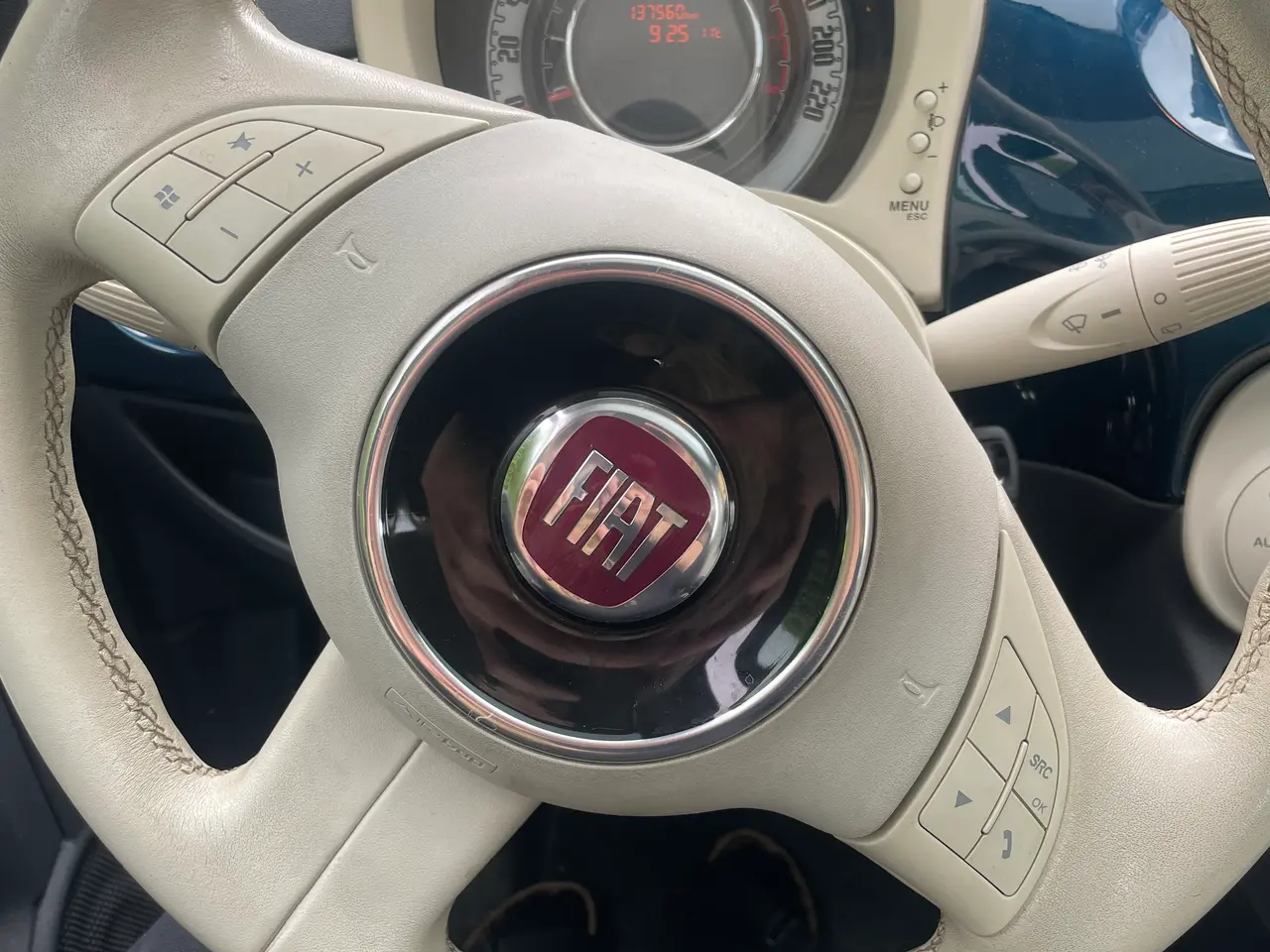 Billede 6 - Fiat 500 Lounges 0,9 2013 med panorama tag 