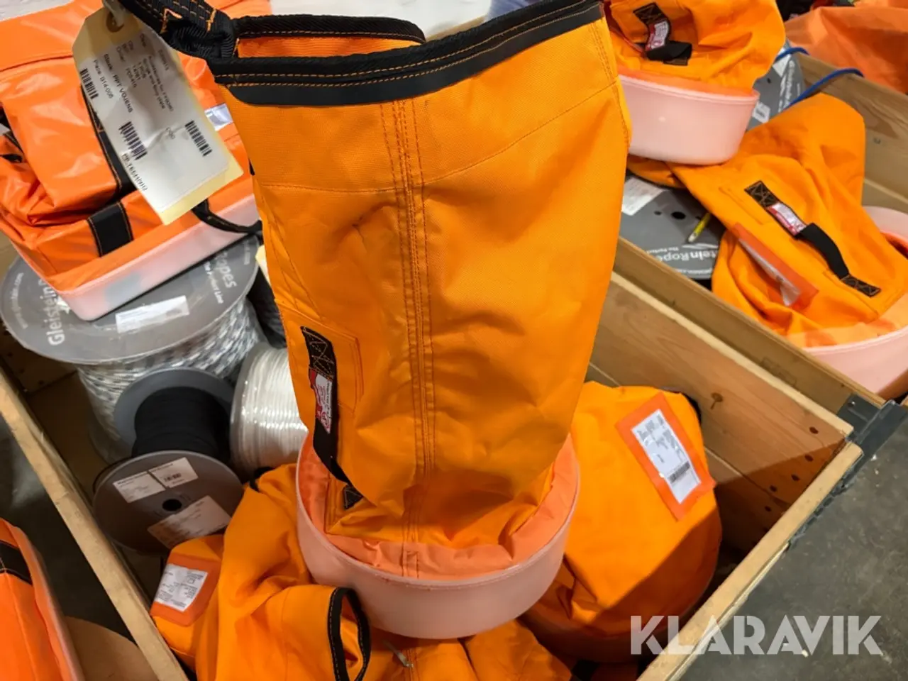 Billede 11 - Offshore tasker og sejlgarn EMG 3579 - 6 tasker / 6 ruller / 1 palle
