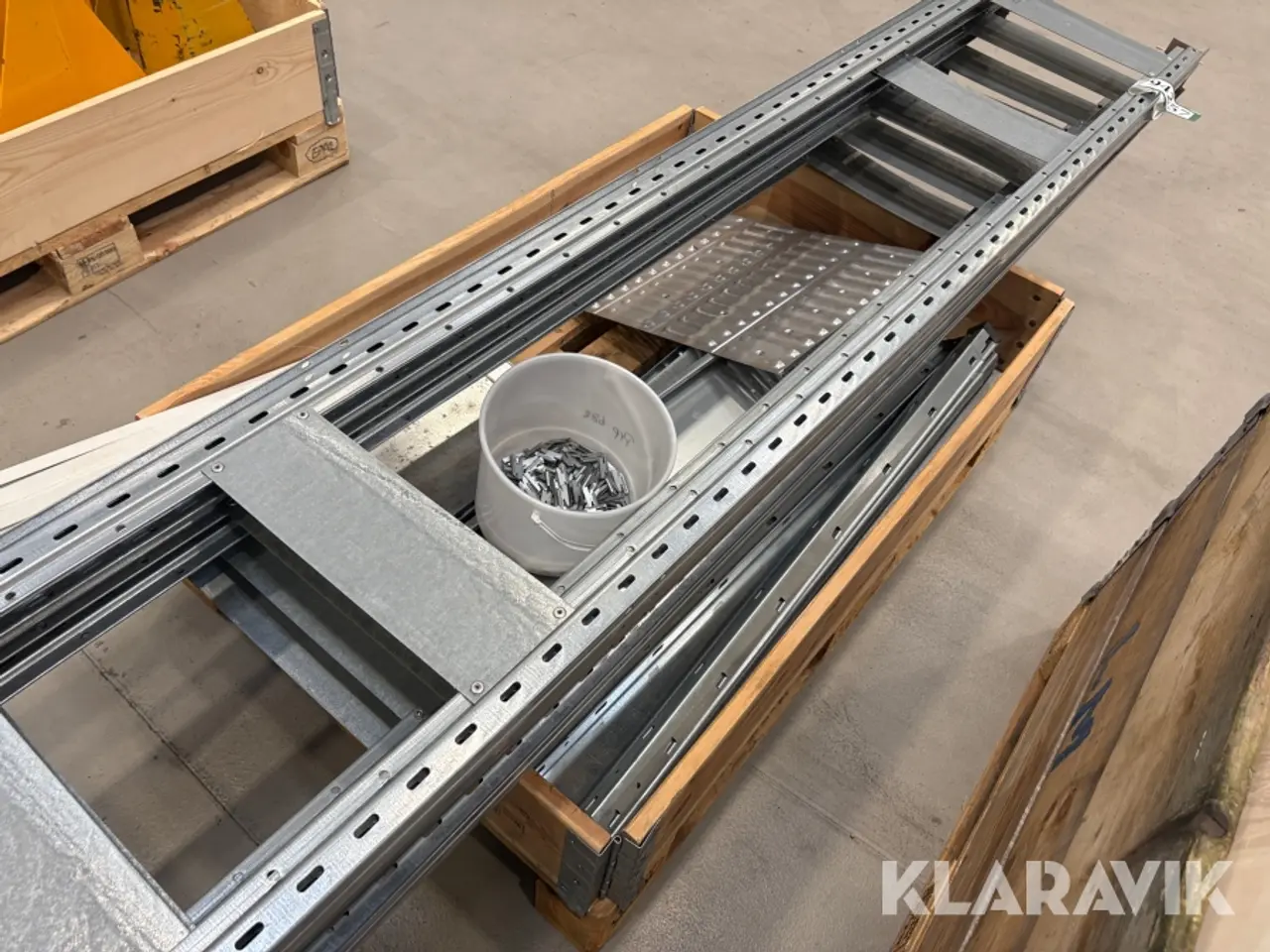 Billede 11 - Pallereol - 8 stigereoler med hylder