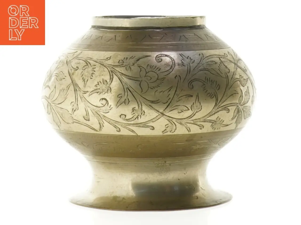 Billede 3 - Messingvase (str. 12 x 14 cm)