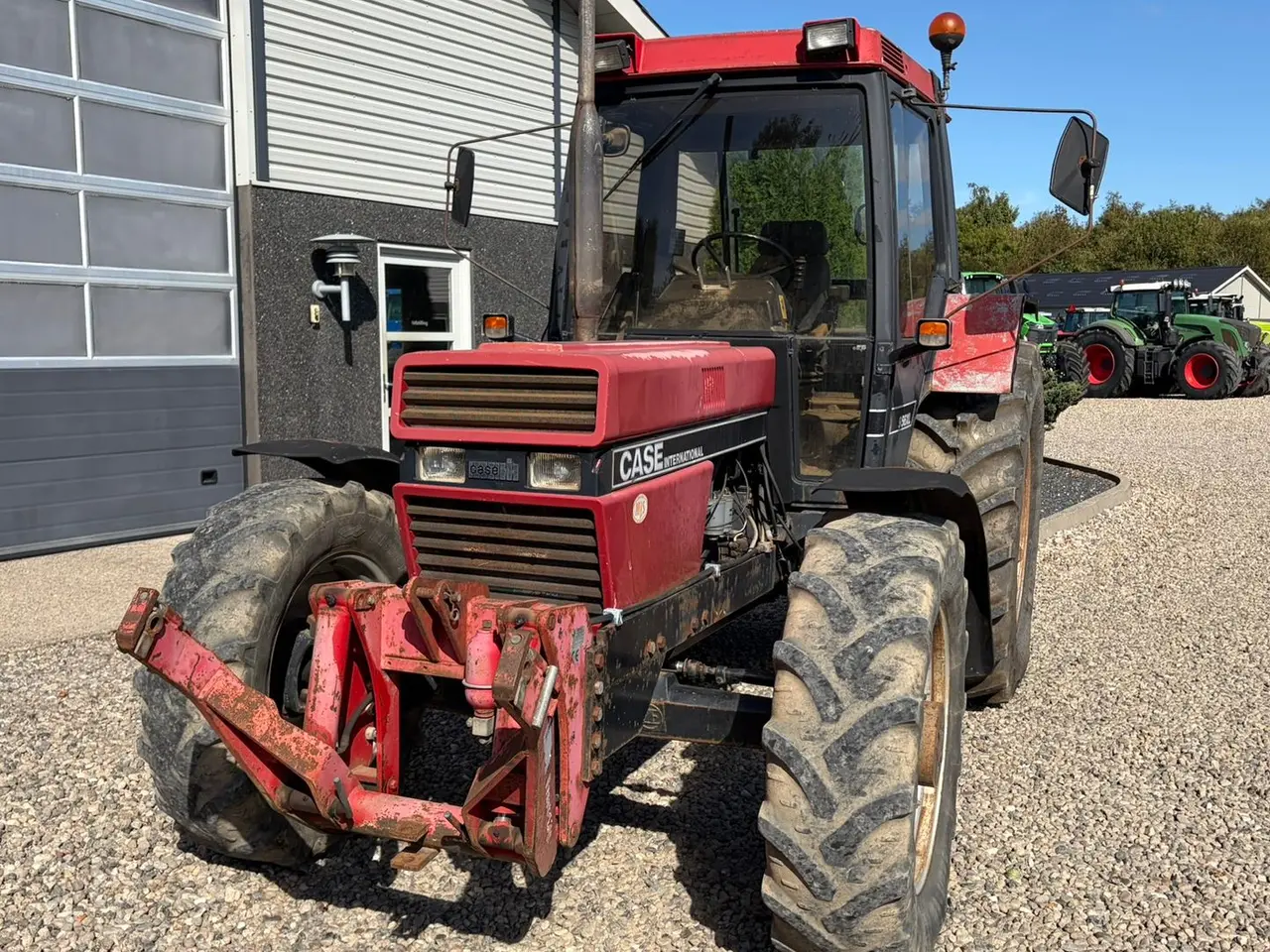 Billede 4 - Case IH 956XL Med Frontlift og næsten nye bagdæk