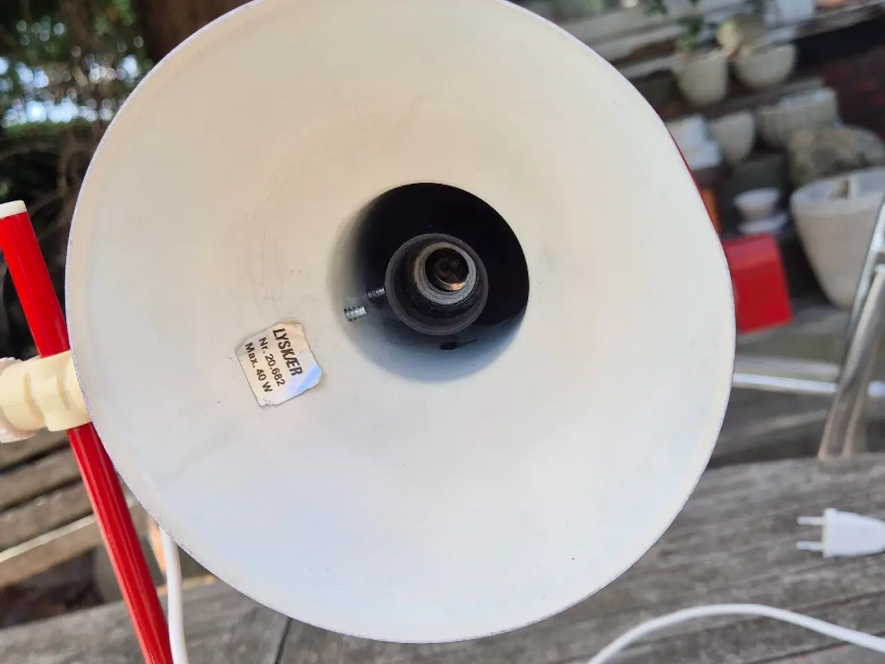 Billede 6 - Velholdt dansk retro bordlampe