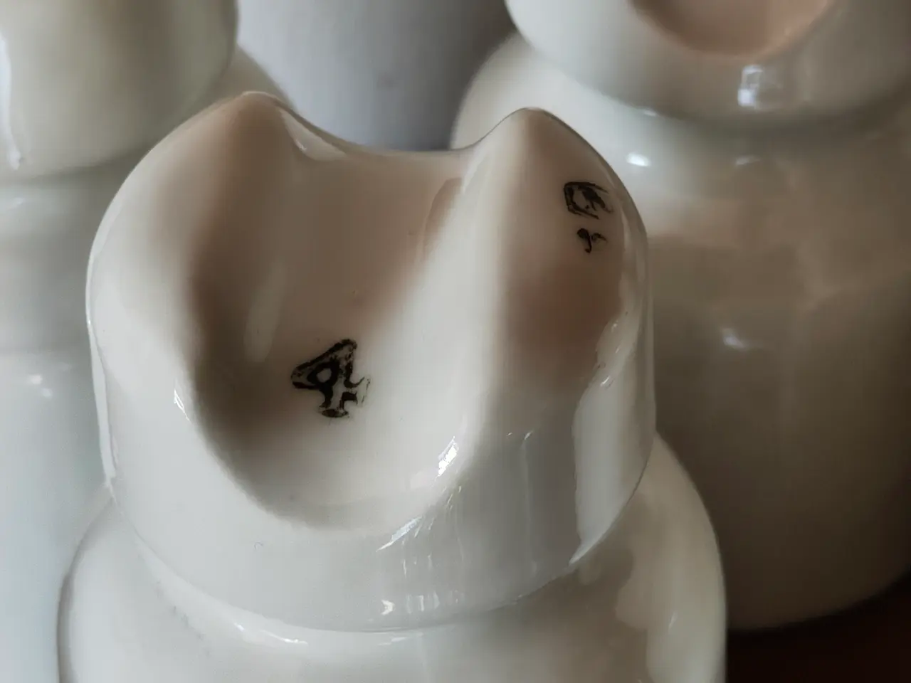 Billede 4 - Flotte porcelæns el-klokker