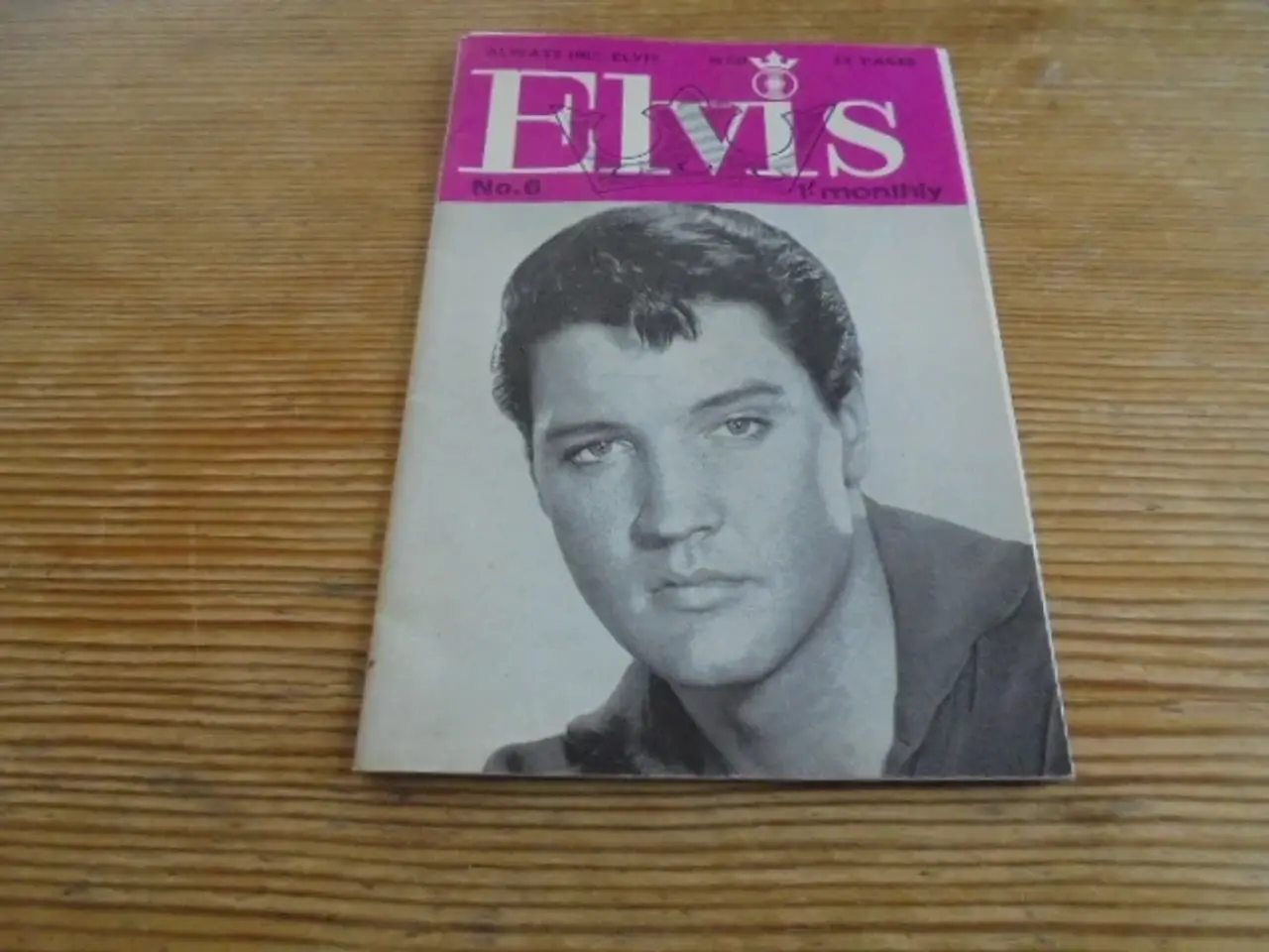 Billede 1 - Elvis monthly nr. 6 fra 1965