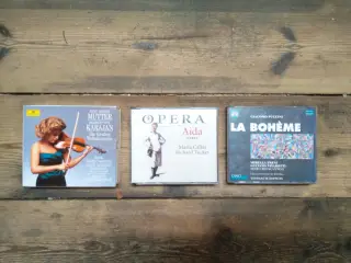 CD-samlinger - klassisk musik . Pris pr. samling