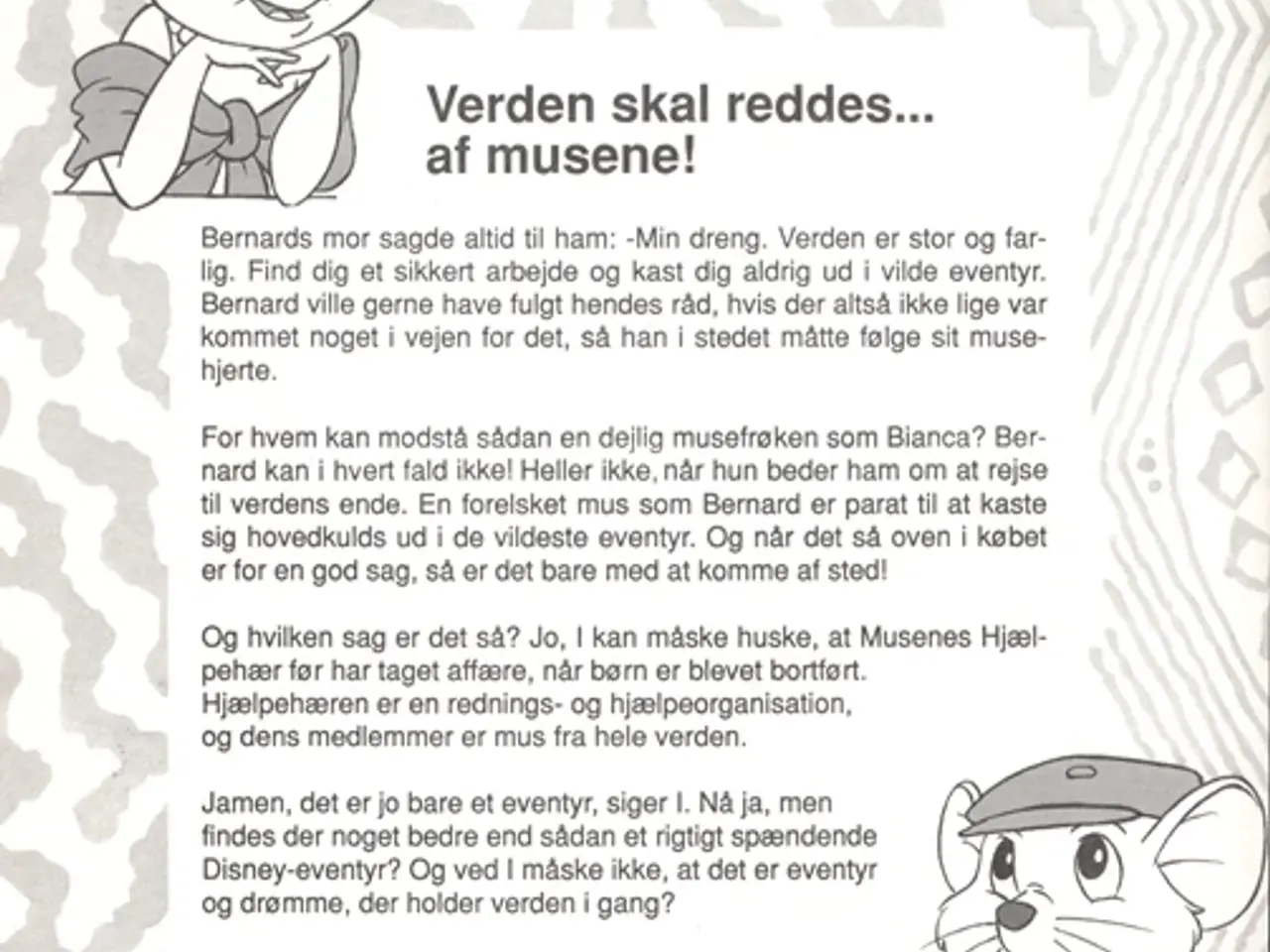 Billede 5 - Bernard & Bianca - SOS fra Australien
