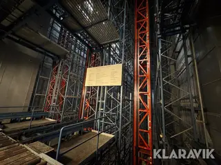 Højlagersystem Univeyor A/S Fuldautomatisk ca. 16.000 pallepladser