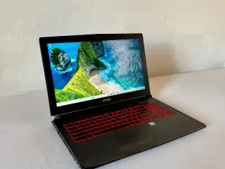Billig MSI Gamer Bærbar Laptop