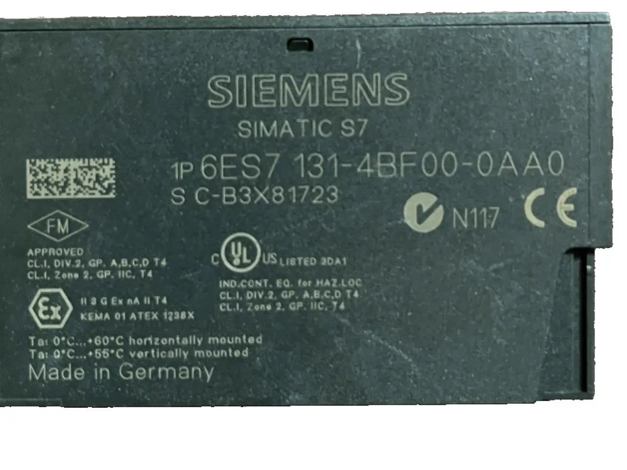 Billede 1 - Siemens 6ES7 131-4BF00-0AA0 SIMATIC S7 8DI DC24V
