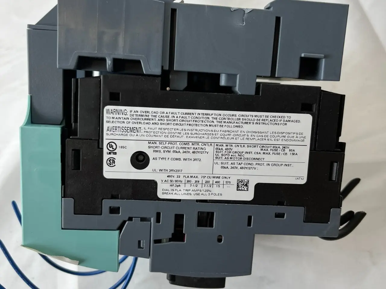 Billede 9 - Siemens Sirius 3RV2021 Motor Protection Breaker