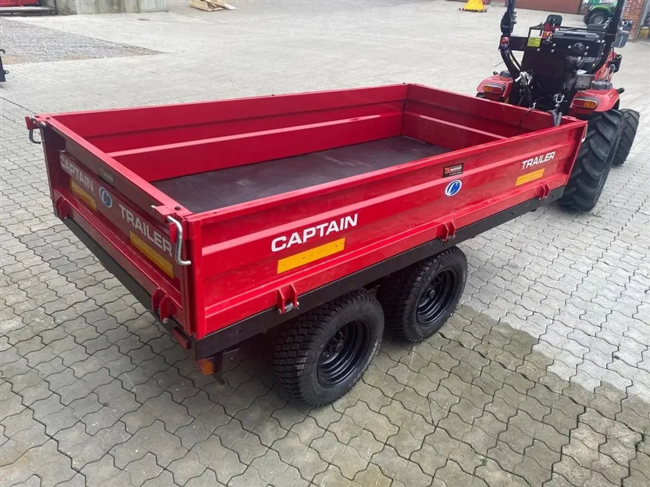 Billede 4 - Captain Tipvogn 2000Kg Kapacitet