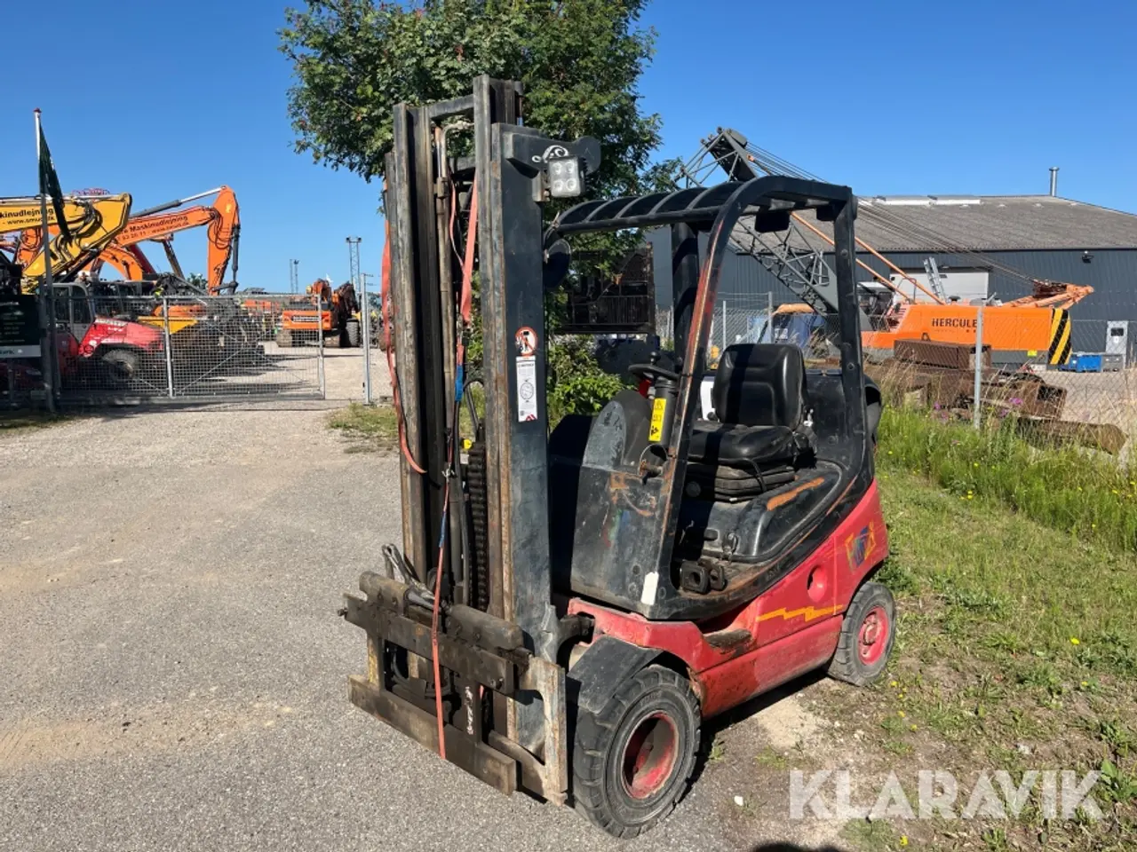 Billede 1 - Gaffeltruck på gas Linde H18T-03