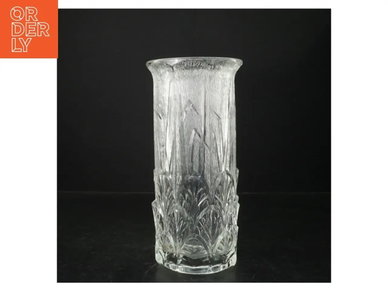Billede 1 - Glasvase (str. 24 cm)
