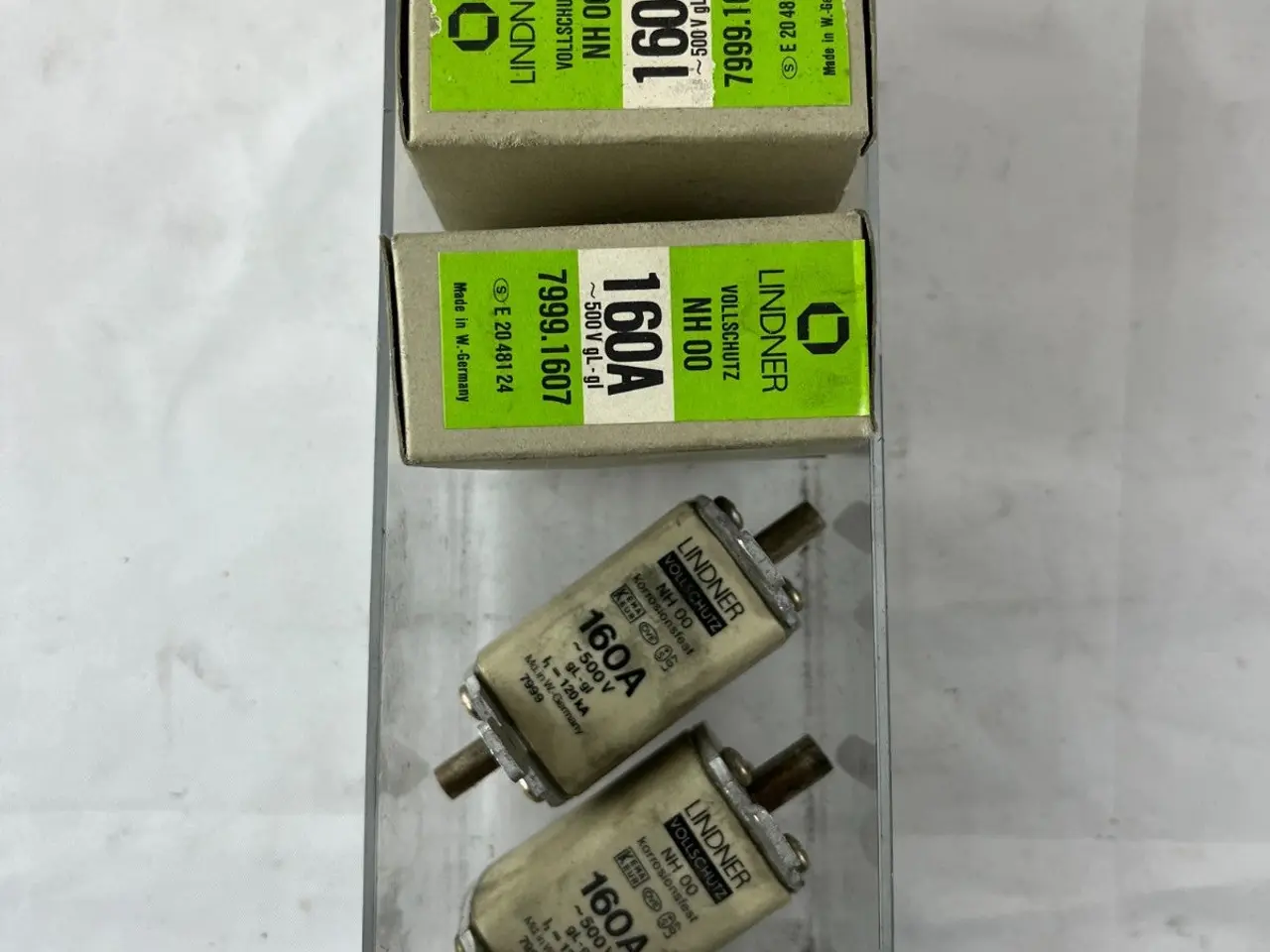 Billede 2 - Lindner Vollschutz NH00 Fuse 160A 500V 7999.1607