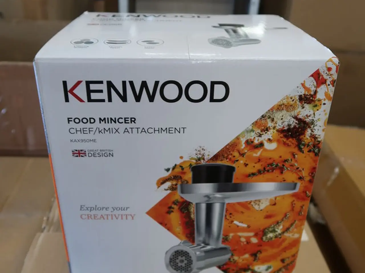 Billede 1 - 2 stk. Kødhakker KENWOOD KAX950ME