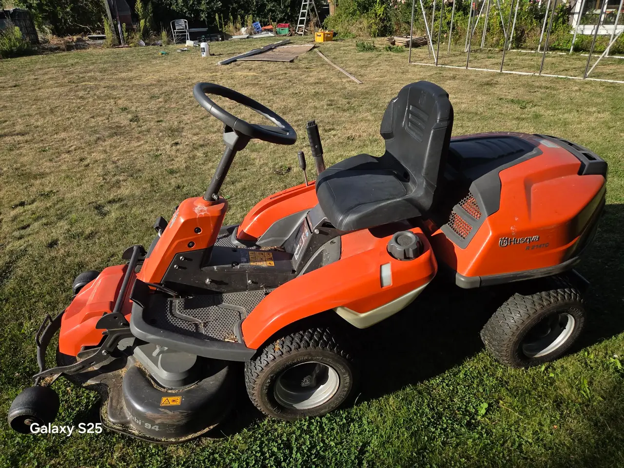Billede 6 - Husqvarna R 214TC med 94 cm klippebord