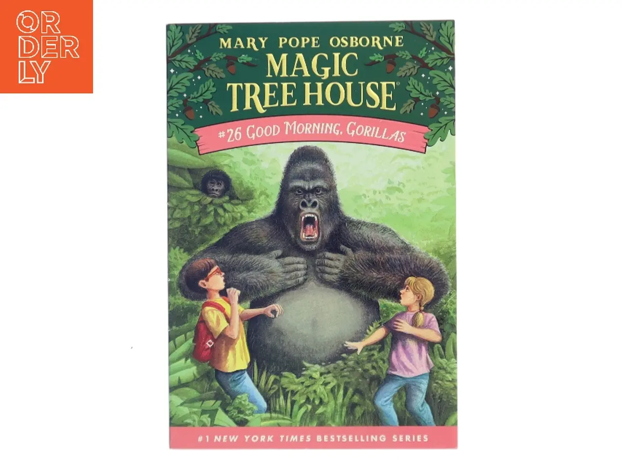 Billede 1 - Good morning, gorillas af Mary Pope Osborne (Bog)