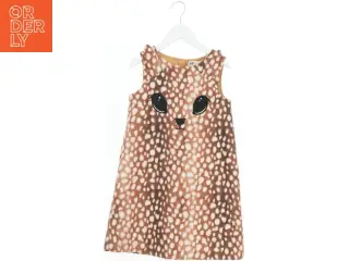 Kjole med dyreprint fra H&M (str. 128)