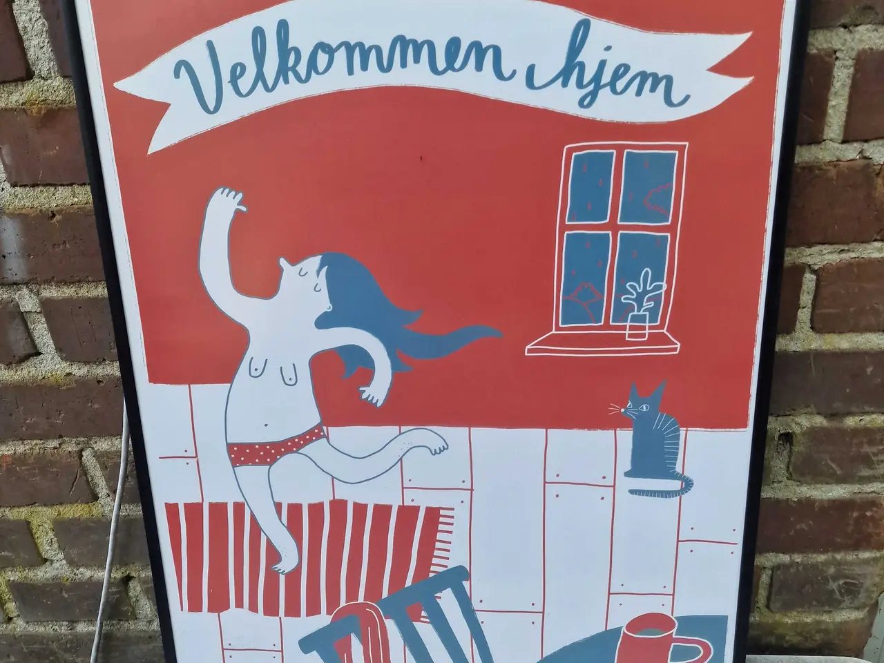 Billede 1 - Plakat: Velkommen hjem 