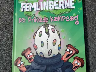 FEMLINGERNE Det prikkede kæmpeæg BOG