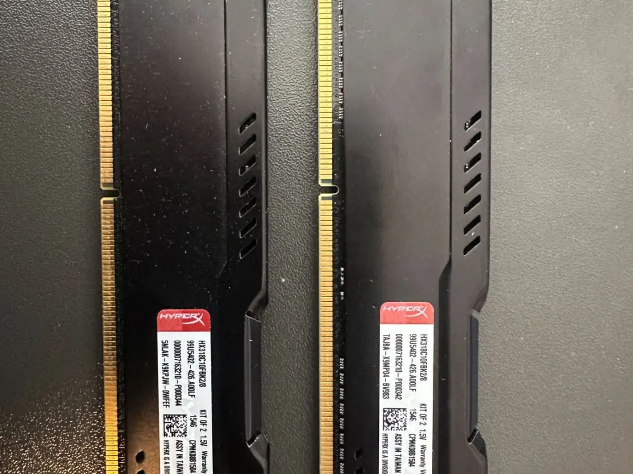 Billede 1 - KINGSTON, 2 X 4GB (SÆT), DDR3