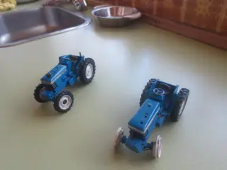 3 stk Modeltraktorer Ford TW 20 Massey ferguson 59