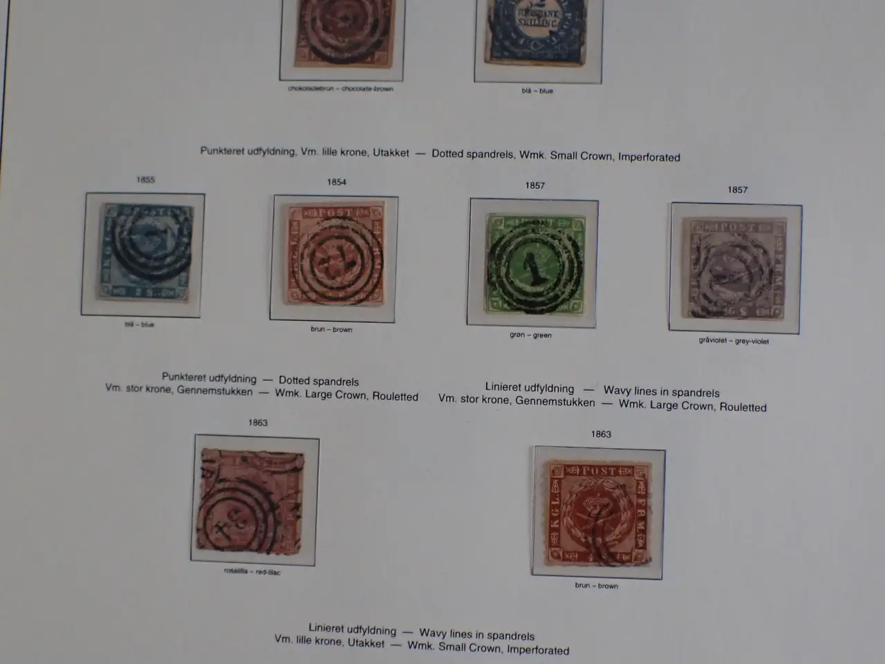 Billede 1 - Komplet Danmarks samling sælges