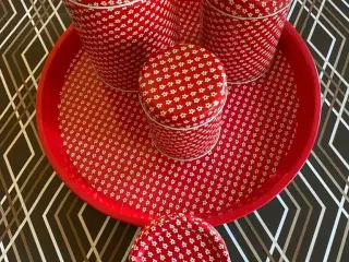 Fin Sødahl bakke,glasbakker,kagedåser
