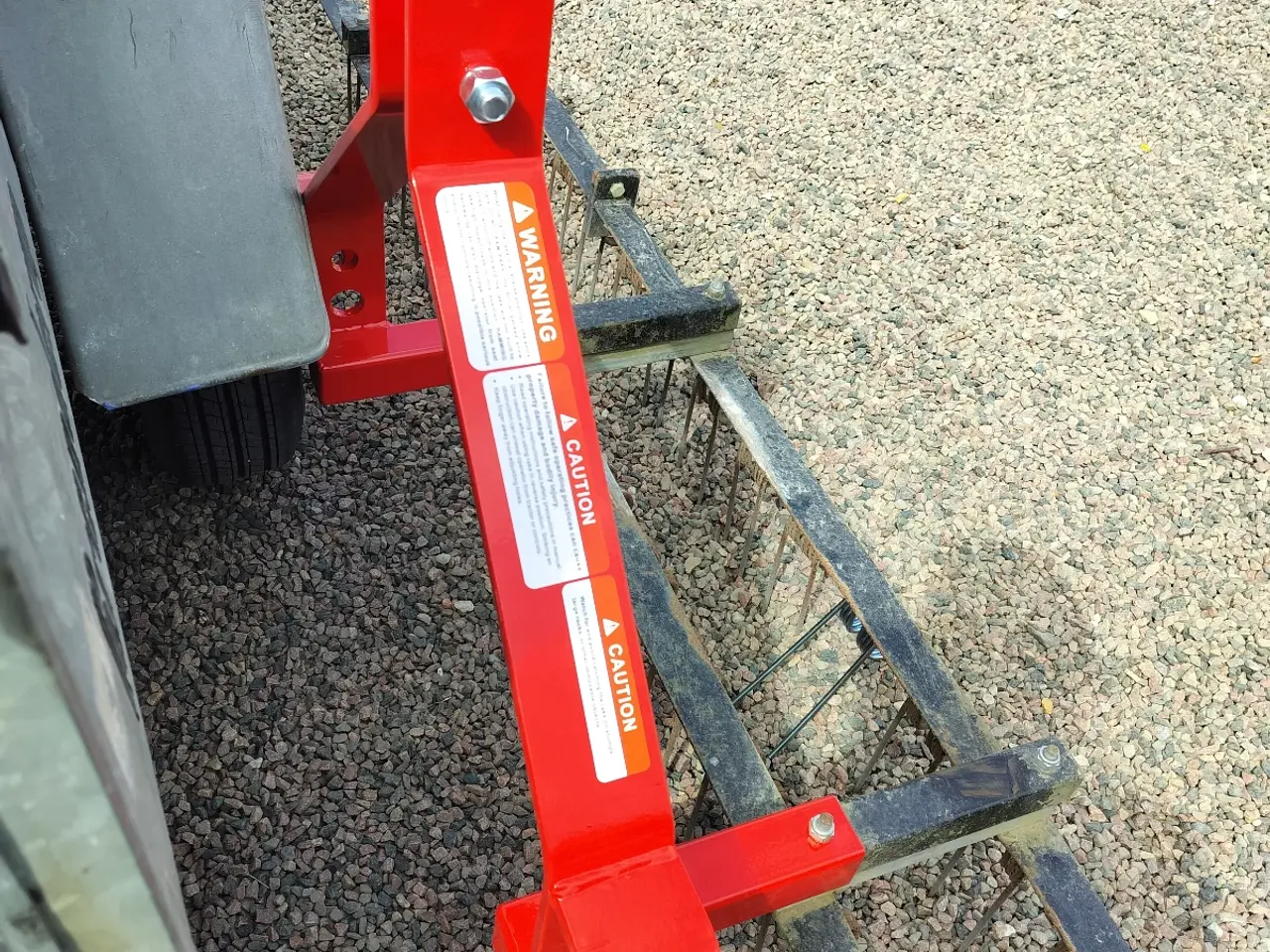Billede 4 - Gårdspladsrive til 3 punkt traktor