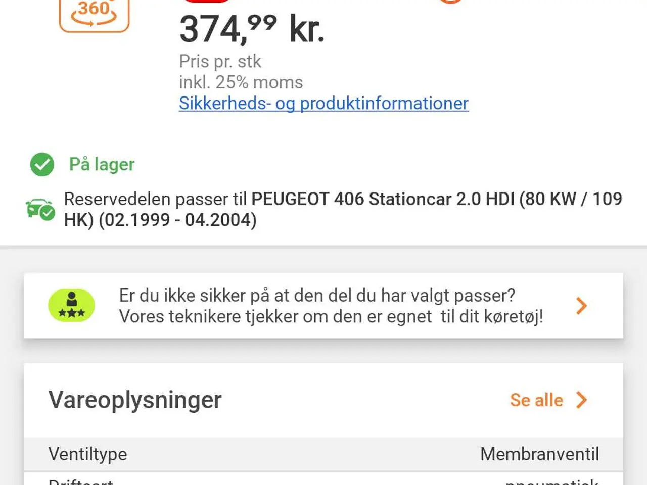 Billede 3 - Egr ventil