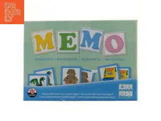 Memo-spil fra Danspil (str. 24x17 cm)