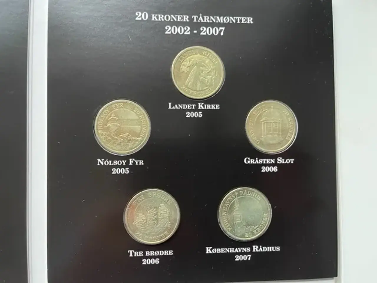 Billede 4 - Tårnmønter 20 kr.