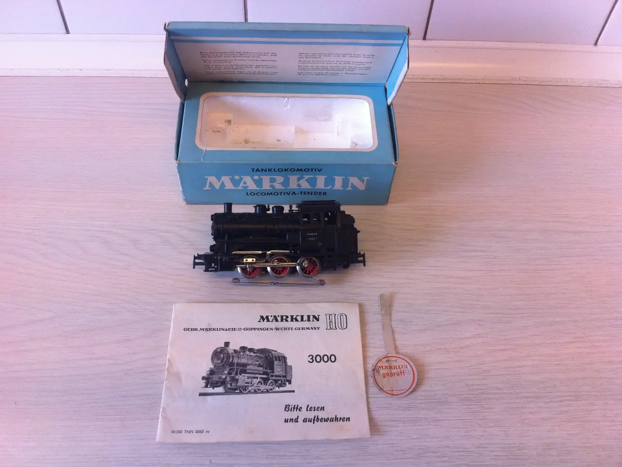 Billede 1 - Märklin 3000. Velholdt en ejers lok købt år 1964