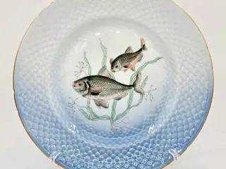Mågestel Fisketallerken Brasen nr.12. sortering 1