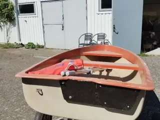 Jolle+trailer, længde 3,5m