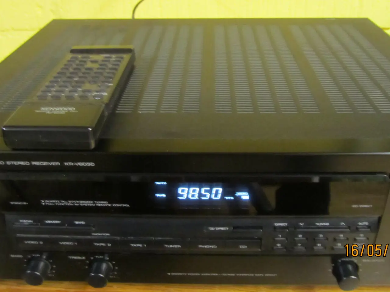Billede 1 - KENWOOD KR-V6030 2X 80 WATT RMS