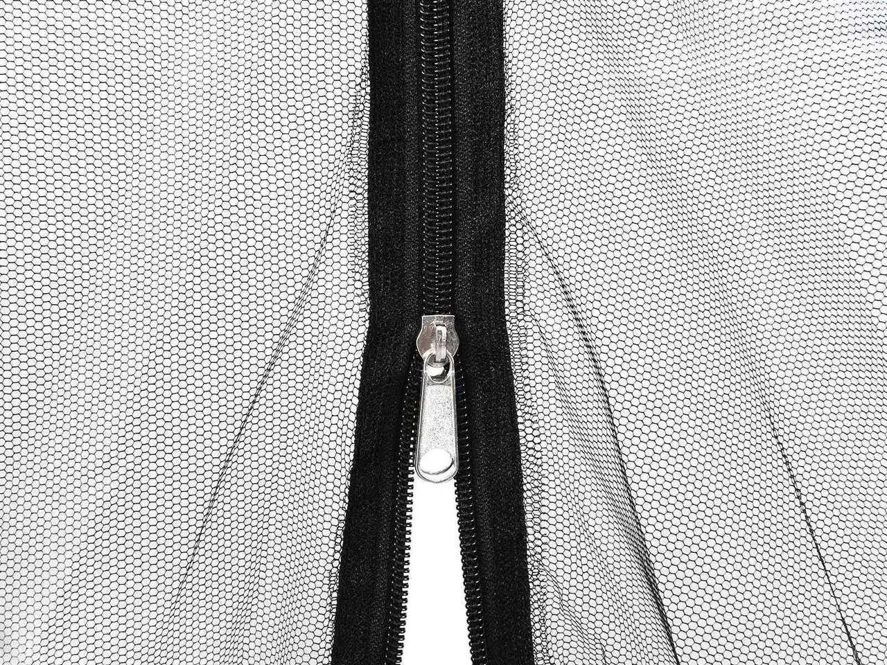 Billede 7 - Have myggenet 156 mesh - sort polyester 3 × 4,5 × 2,5 m
