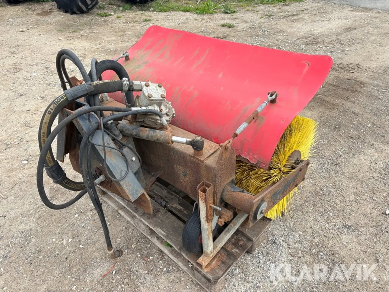 Billede 6 - Hydraulisk fejekost - Arbejdsbredde 1.30 meter