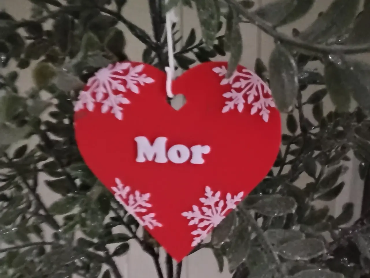 Billede 9 - Julepynt = Vaniljekranse, hjerter eller julesok.