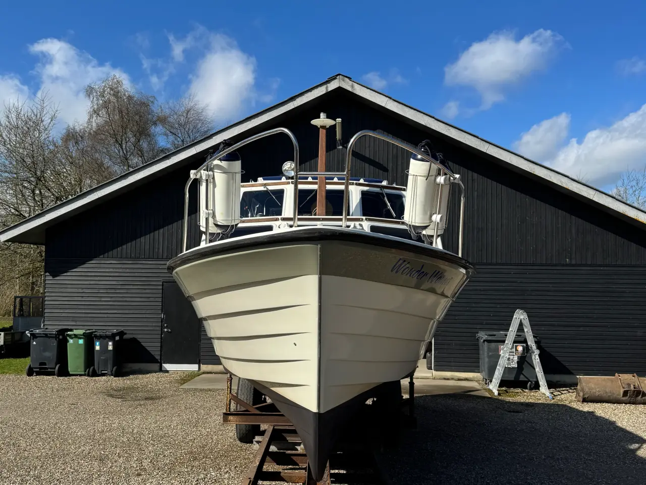 Billede 3 - Saga 27 AC med bådvogn
